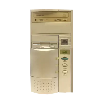 Memorex Mid Tower Computer | R/W CD/DVD - 19 GB Hard Drive - 262 MHZ Processor | Ports For Oscilloscope Trigger | ISA Legacy